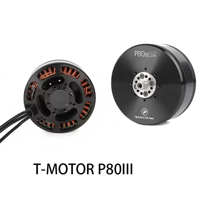 T-MOTOR P80 III 100KV 120KV Brushless Motor for 10Kg 15 Kg Payload Farm Fumigation Drone Agricultural Sprayer Aircraft UAV