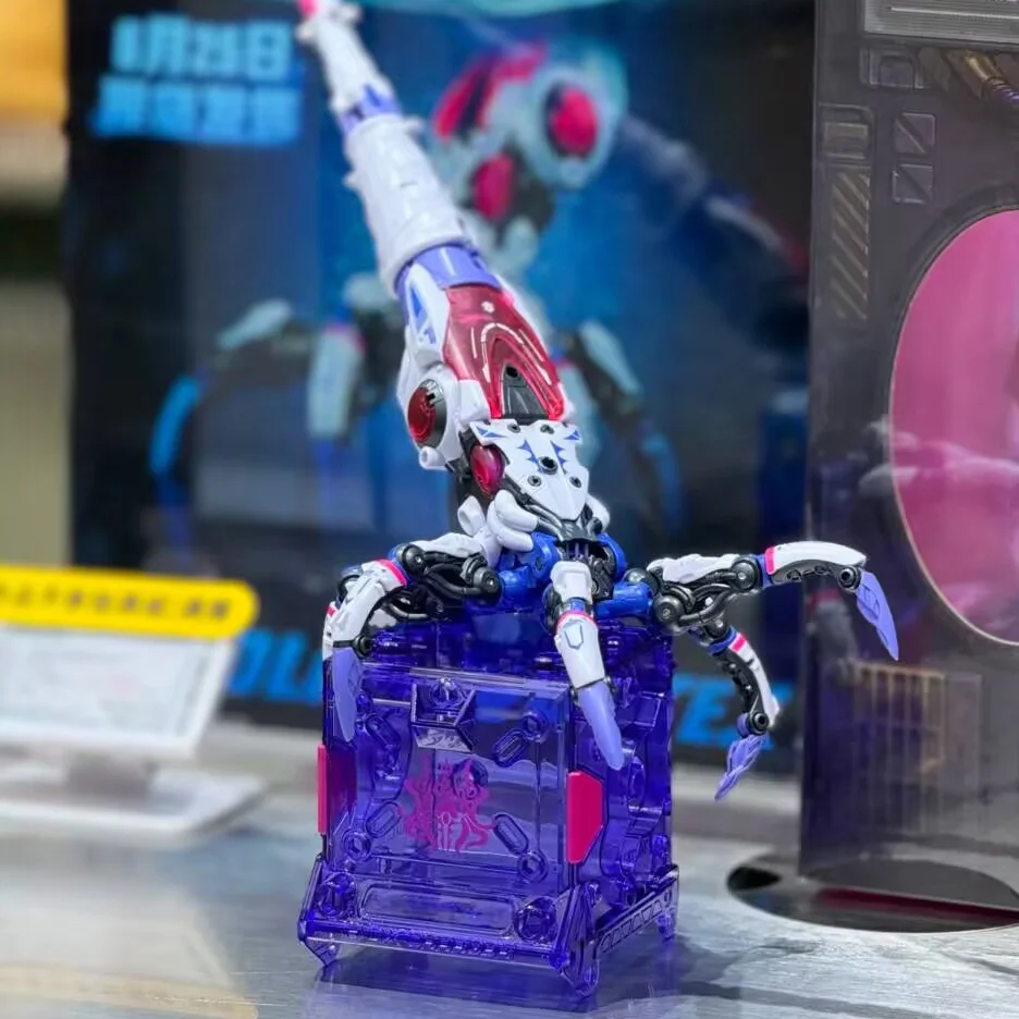 New Sale 52toys Transformation Beastbox Bb-52vv Violet Vortex Deformation Robot Anime Action Figure Collectible Toys Gift