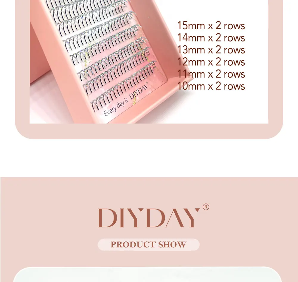 NAGARAKU glitter colors eyelash extension