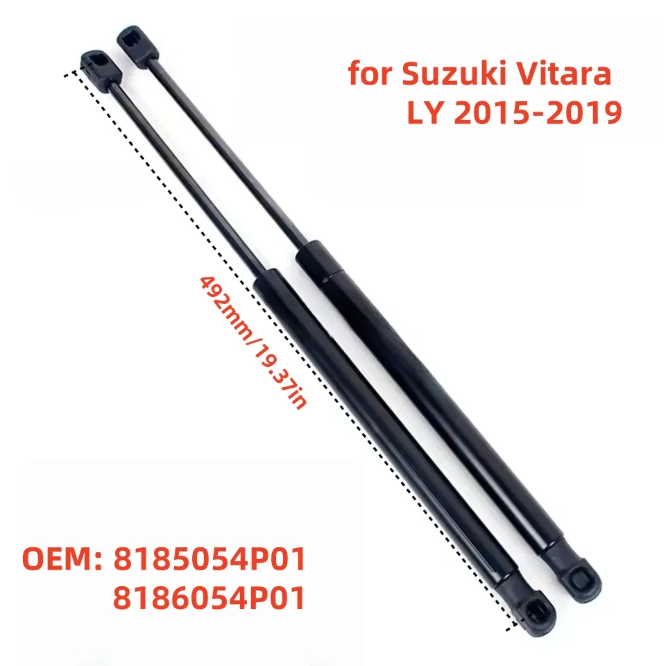 

2 шт. для Suzuki Vitara LY 2015-2023, задняя дверь багажника, газовый подъемник, опоры, стойки, стержень, амортизатор, рычаг задней двери, пружина стойки