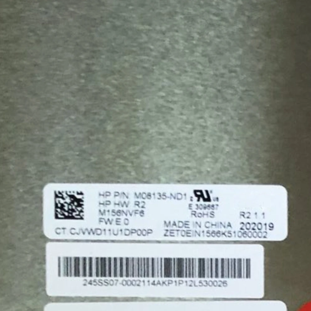 

M156NVF6 R2 1.1 15.6 1920X1080 eDP IPS LCD LED Screen Display Panel