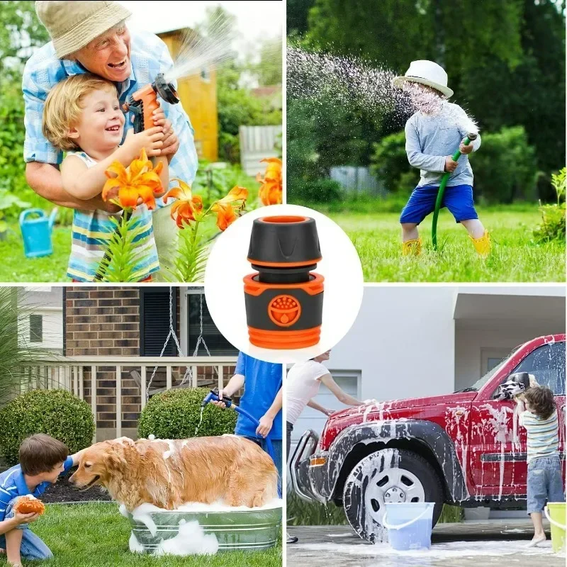 1/10 قطعة خرطوم حديقة موصل سريع صنبور موسع خرطوم اتصال مشترك حديقة انبوب ماء موصلات سقي تجهيزات أنابيب