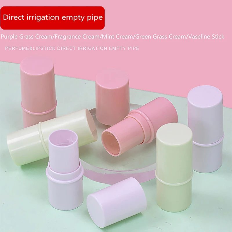 6g Refillable Lipstick Tube Lip Balm Container Empty Cosmetic Containers Lotion Travel Bottle