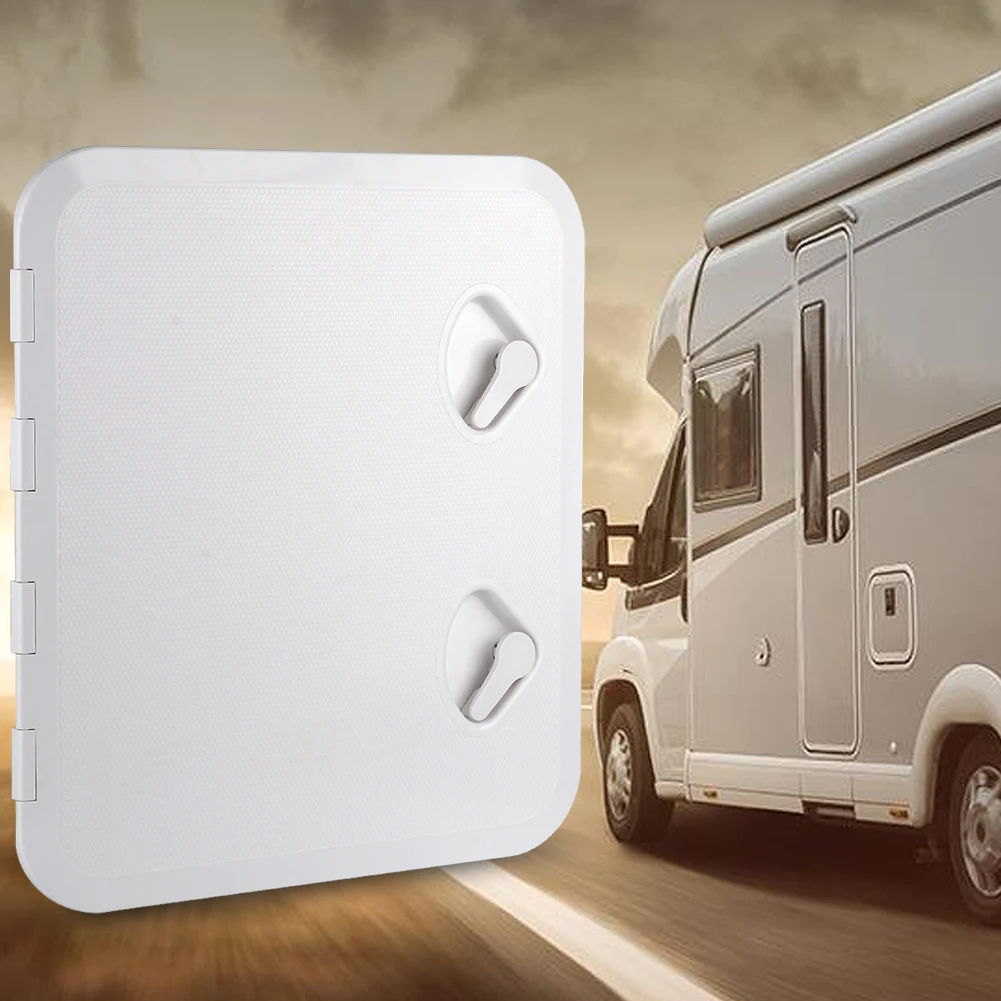 

Anti-UV Marine Deck Hatch Lid Yacht RV Boat Accessories 460x510mm/18.1x20.1in RE-460-510 Yacht Deck Lid Marine Deck Plate