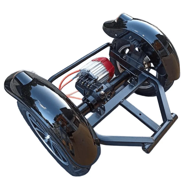 650W Modified Full‑Set Accessories Electric Motorcycle Non‑Universal Rear Axle Assembly