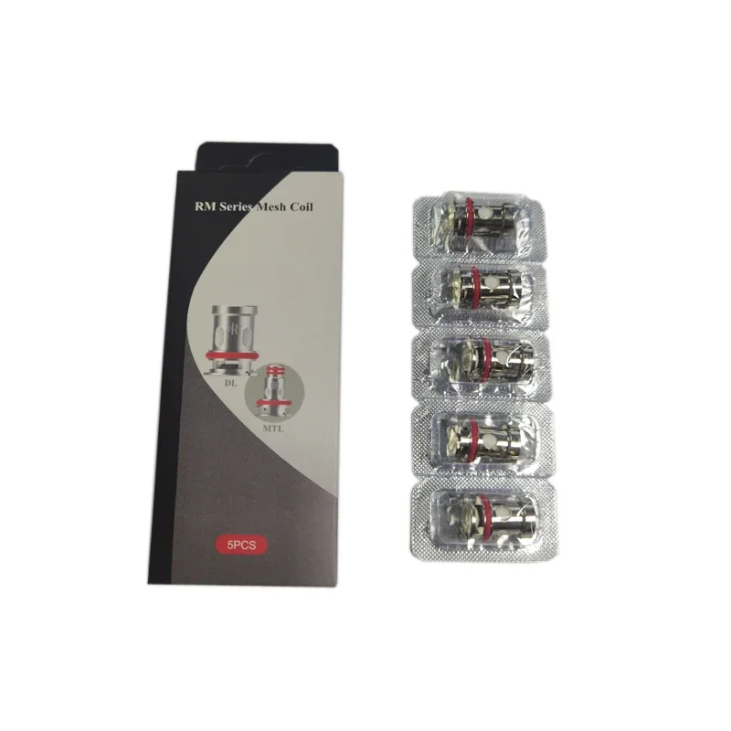 5 قطعة/الوحدة الأصلي Hotcig RDS جراب Vape عدة استبدال الأساسية 0.6ohm RM2 شبكة لفائف لمجموعة RDS