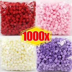 Artificial Rose Flower Heads Real Looking Foam Roses for DIY Wedding Baby Shower Centerpieces Party Home Decoration Wholesale