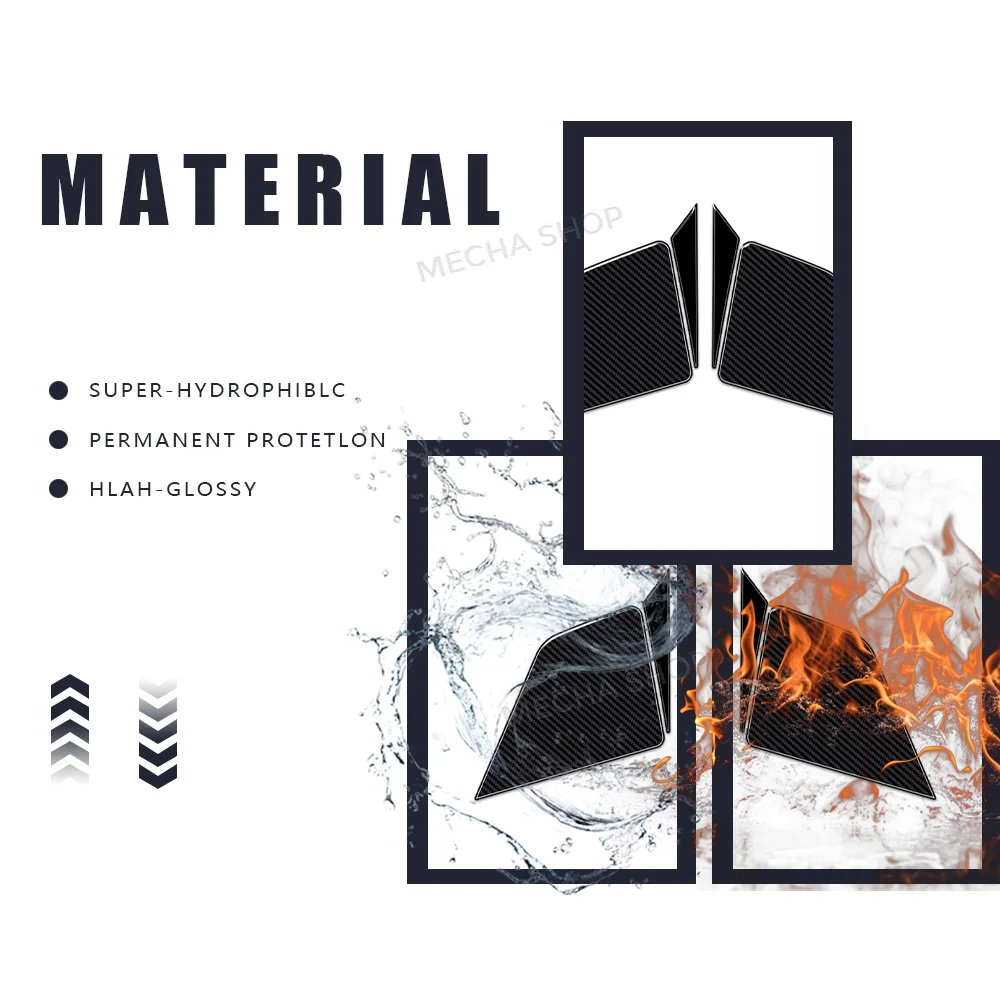 Para adv 350 acessórios adv350 2025 adesivos motocicleta 3d adesivo kit de proteção porta lateral