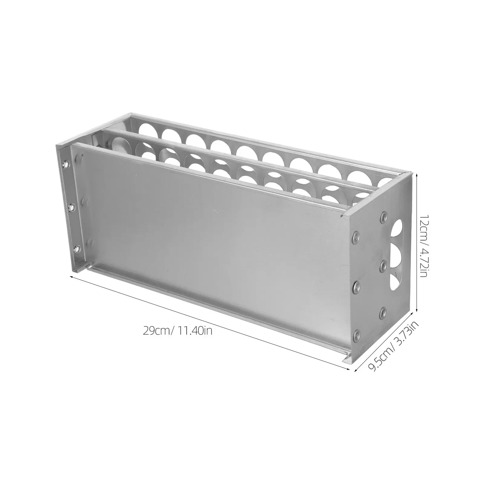 Multifunctional Test Tube Rack Transparent Stable Lab Stand Heat Resistant Lab Holder Suitable for Scientific Experiment and view 4