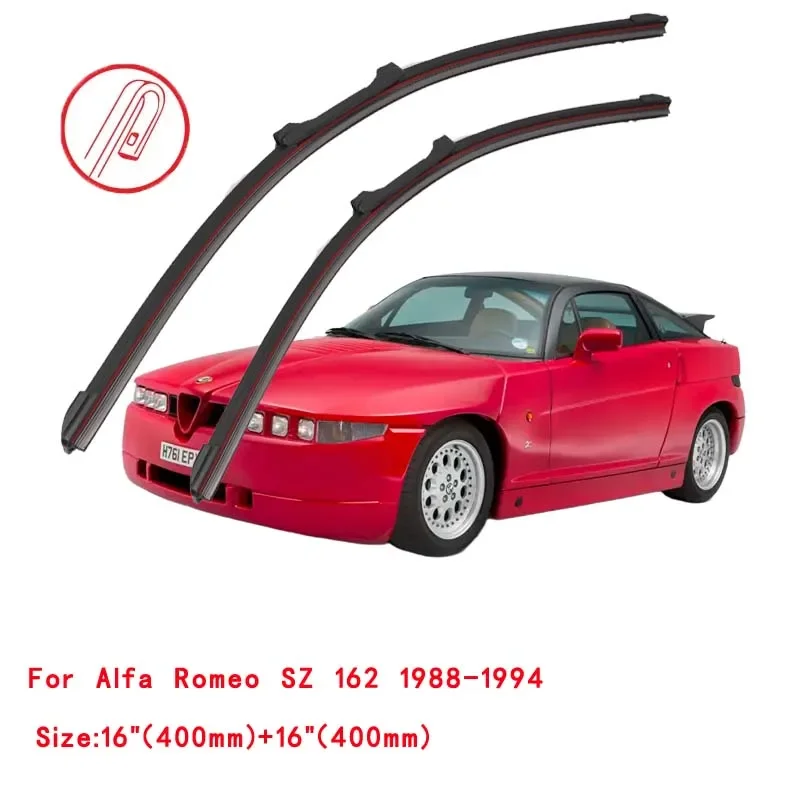 

For Alfa Romeo Sportwagon SZ 162 1988-2002 Car Windshield Wiper Blade Front Windscreen Brushes Washer Accessories Cleaning Parts