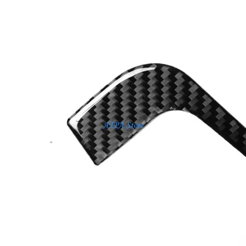 

U13C Carbon Fiber Stickers Car Interior Accessories Door Armrest Cover Car Decorative Part 3pcs/set Suitable for 500