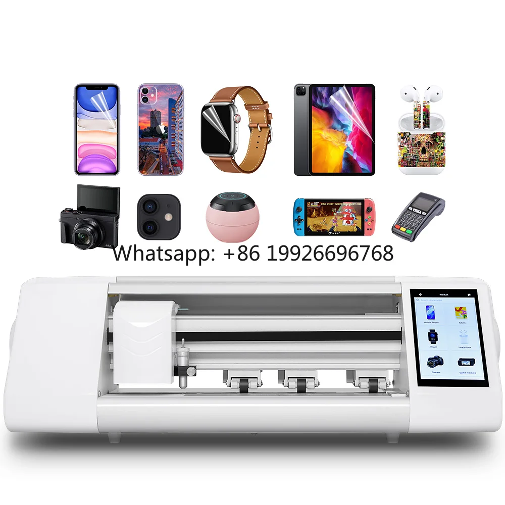 Full Automatic Hydrogel & TPU Back Skin Cutting  for Mobile Phones for Mobile Luminous Screen Protectors and Camera Use