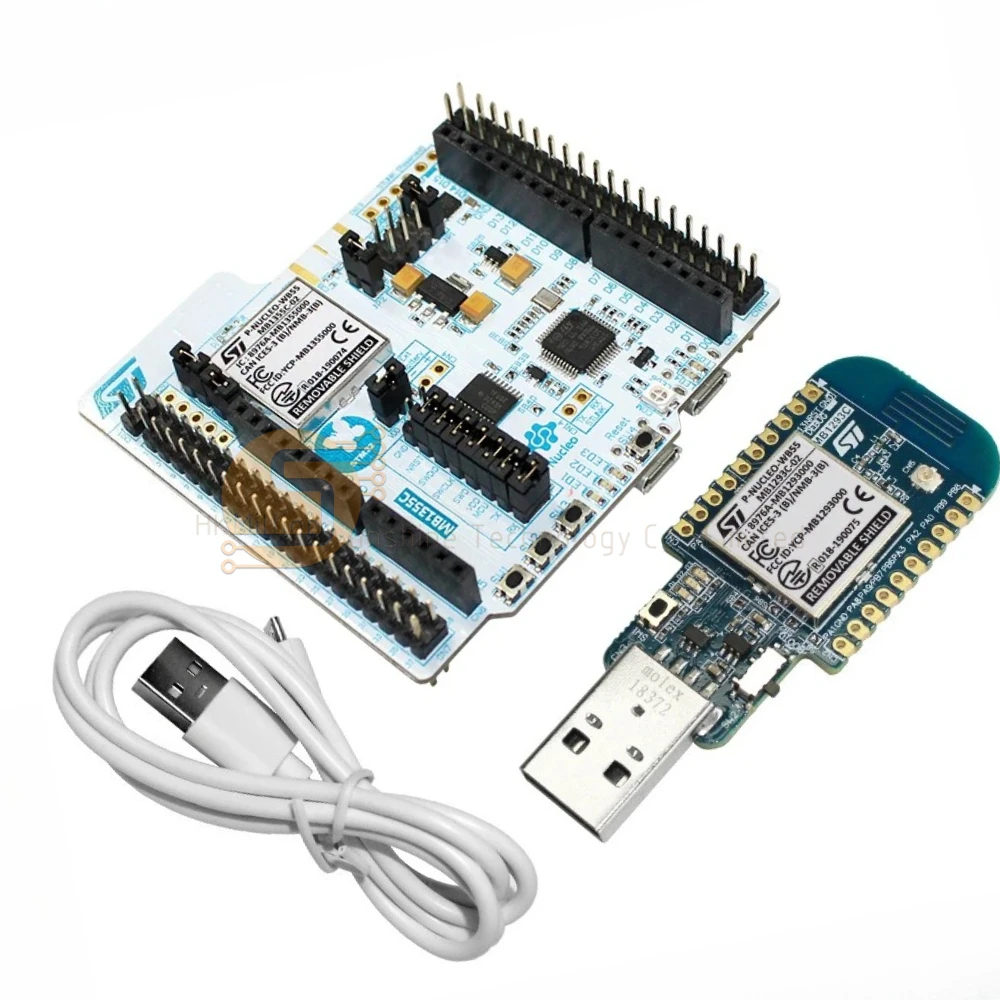

STM32WB55 P-NUCLEO-WB55 USB Dongle Kit with Micro-USB Cable, Wireless BLE 5.0 RF Module for Arduino Smart Home Industrial