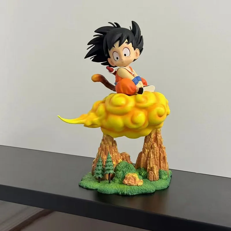 

21 см Dragon Ball Kintoun Goku Фигурка Kid Goku ПВХ Фигурки Коллекция Украсьте Модель Игрушки Для Детей Рождественские Подарки