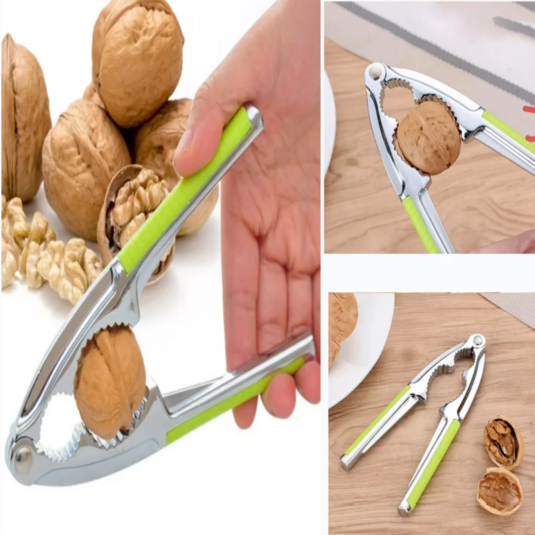 متعددة الوظائف الفولاذ المقاوم للصدأ المفرقع الجوز |   فتاحة البندق من خشب الجوز سهلة الكراك |   أداة المقشر السريع للمكسرات