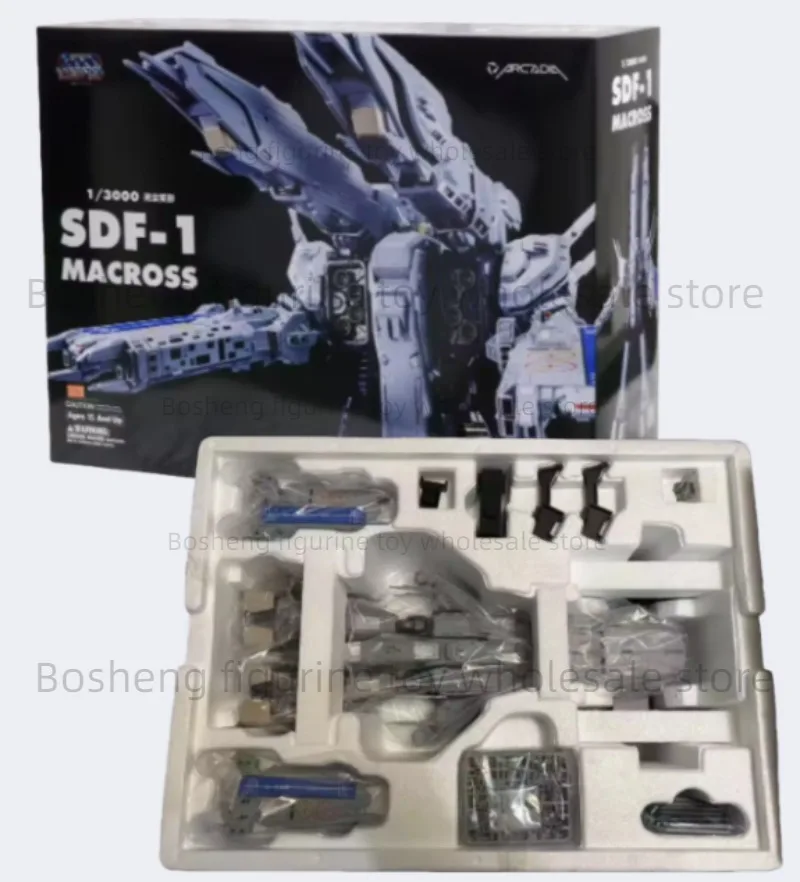 

Brand New Reprint Space Fortress 1/3000 SDF-1 SDF1 Mothership Warship Transformed Toys Product Model Collection Gift