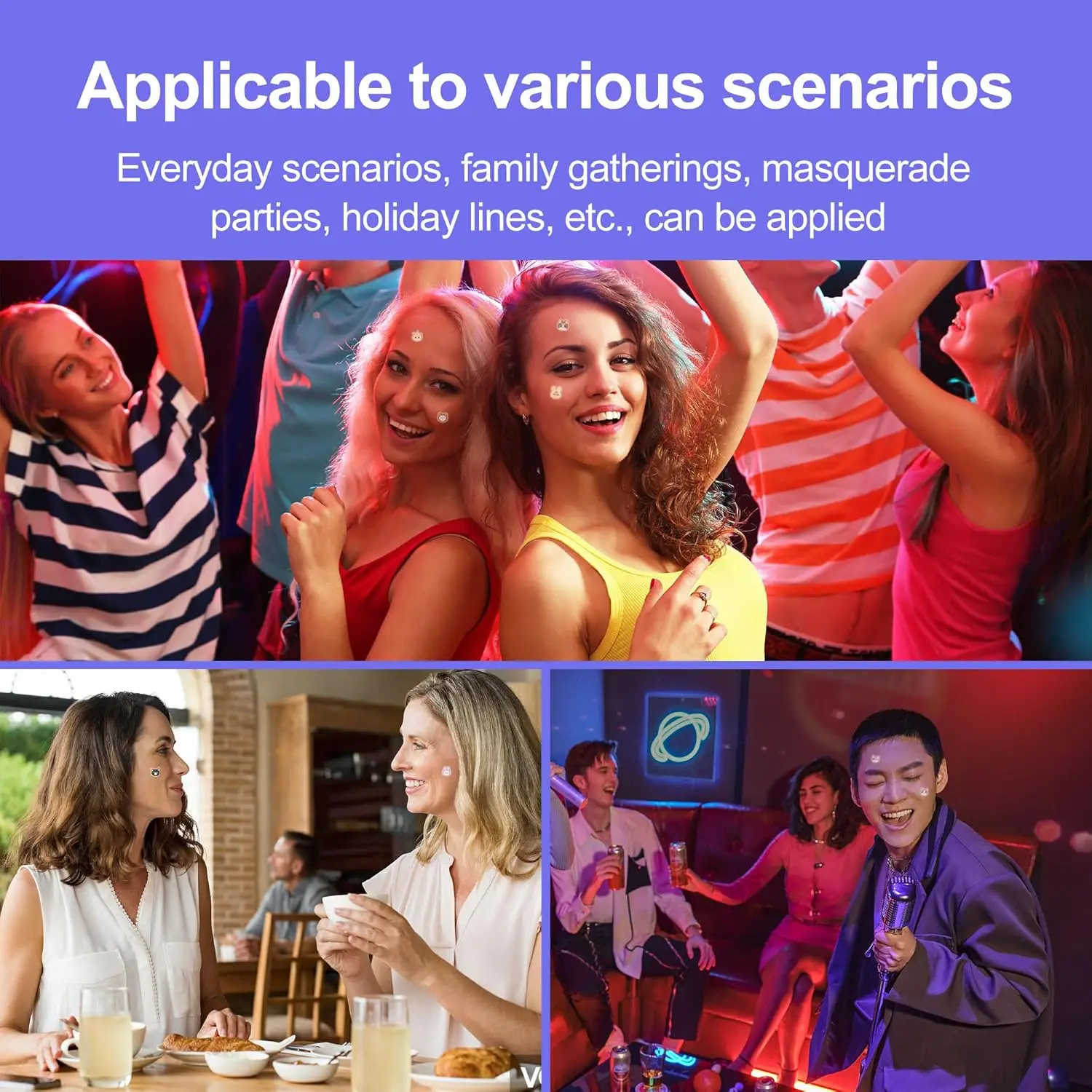 40 قطعة من رقع حب الشباب بحمض الساليسيليك - ملصقات غير مرئية ولطيفة على شكل قطة لمحاربة البثور وتهدئة البشرة #6