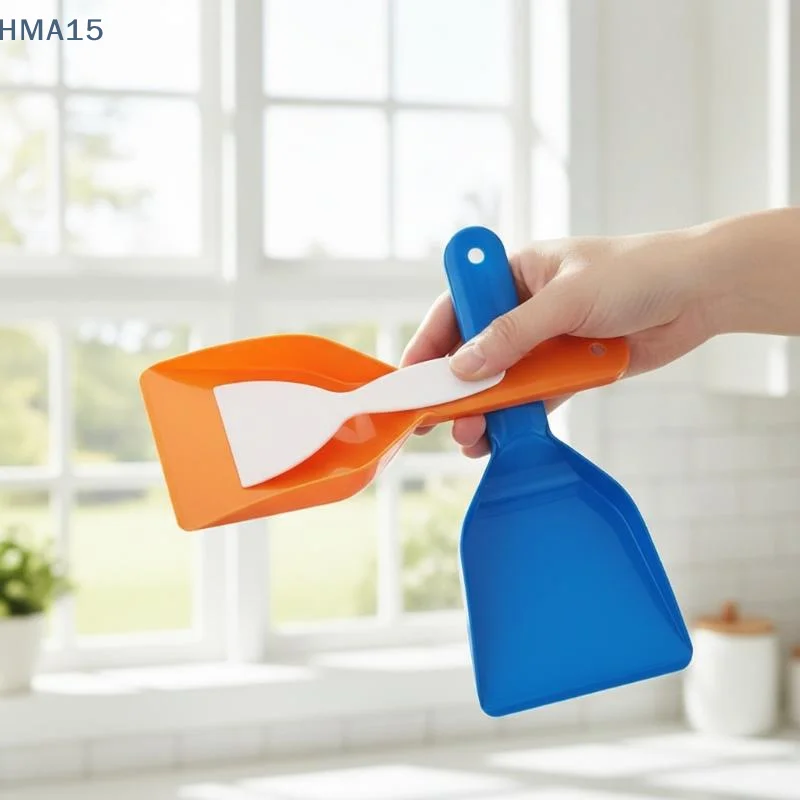 【YA】Household Refrigerator Defrost Shovel Durable Non-Slip Plastic Freezer Ice Scraper for Kitchen Grease Removal