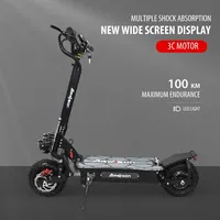 2025 EU New 5600w Dual Motor 60v Electric Scooter Max Speed 85km/h Lcd Display Hydraulic Brake 11 Inch Tyres Foldable Escooter