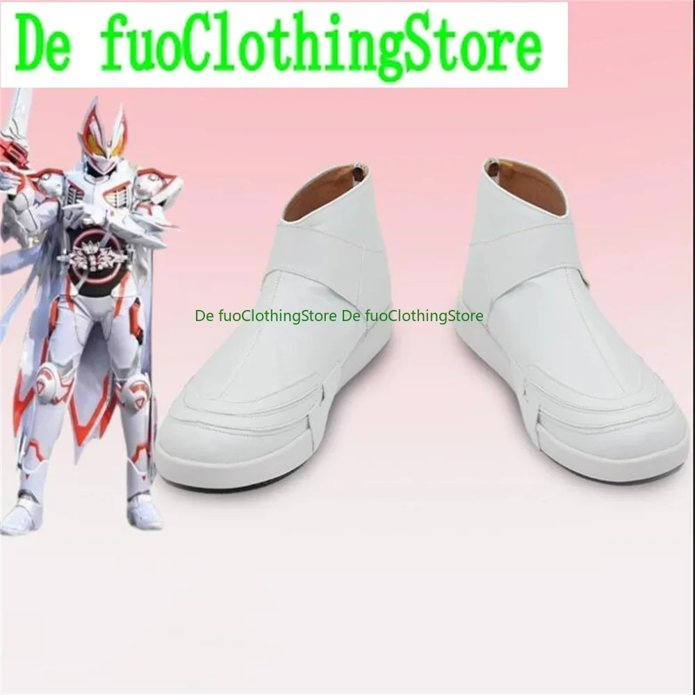 

MK9 KAMEN RIDER GEATS Обувь для косплея Сапоги Игра Аниме Хэллоуин Рождество DefuoClothing Магазин обуви