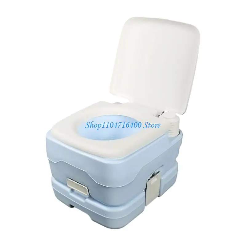 y1gd Manual Wash Transportable Toilet 10L Leak Resistant Exemplary For Boats RVs Camp