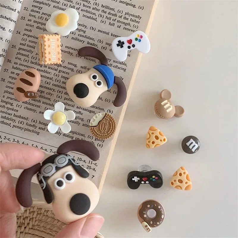1 Set Cute Dogs Shoes Accessories Boys Girls Sandals Garden Shoe Buckle Decorations Fit Charm image 5