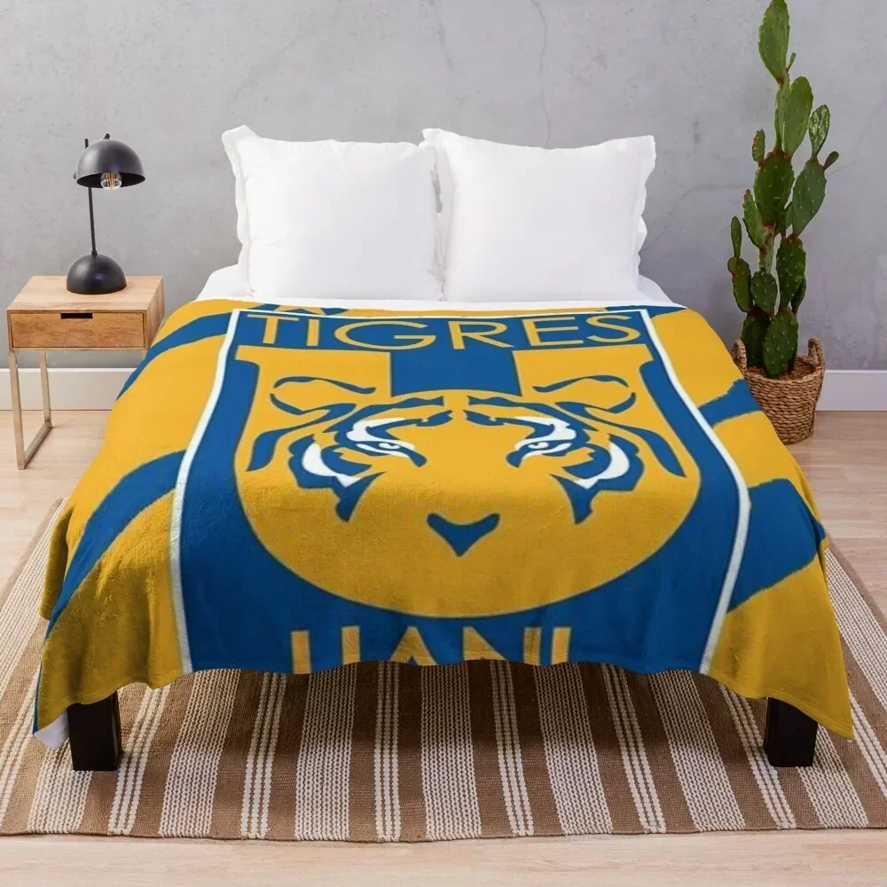 

tigres uanl Throw Blanket Fade Resistant Durable Throw Blanket