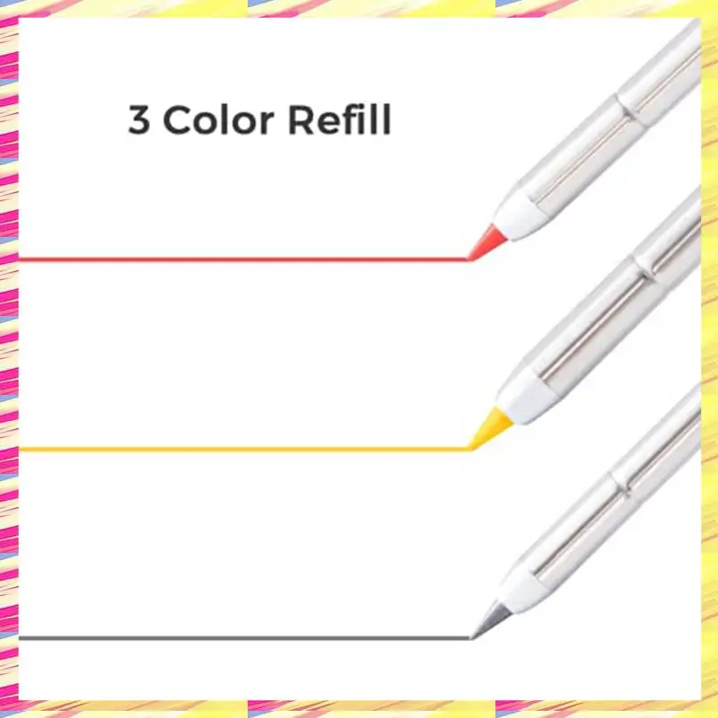 ABJJ Mechanical Carpenter Pencils Set With 18 Pcs 2.8Mm Refills, Deep Hole Woodworking Maker With Built-In Sharpener