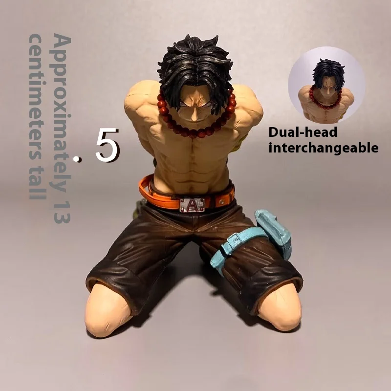 One Piece Anime Figur Ausführung Portgas D Ace Gol D Roger Figur Pvc Gk Statue Figur Modell Puppe Sammlung Zimmer Decora Geschenk