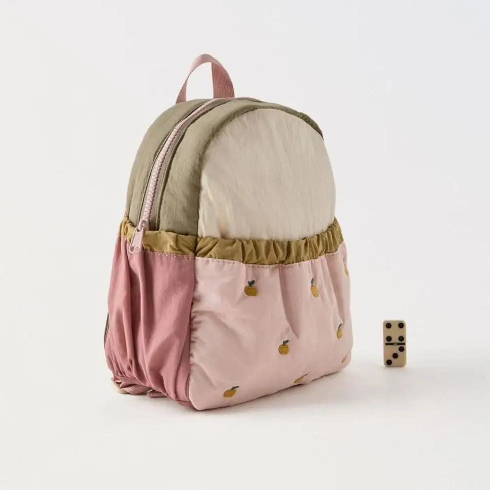 

Портативный маленький рюкзак с вышивкой, милая студенческая сумка для ноутбука, легкая сумка большой вместимости