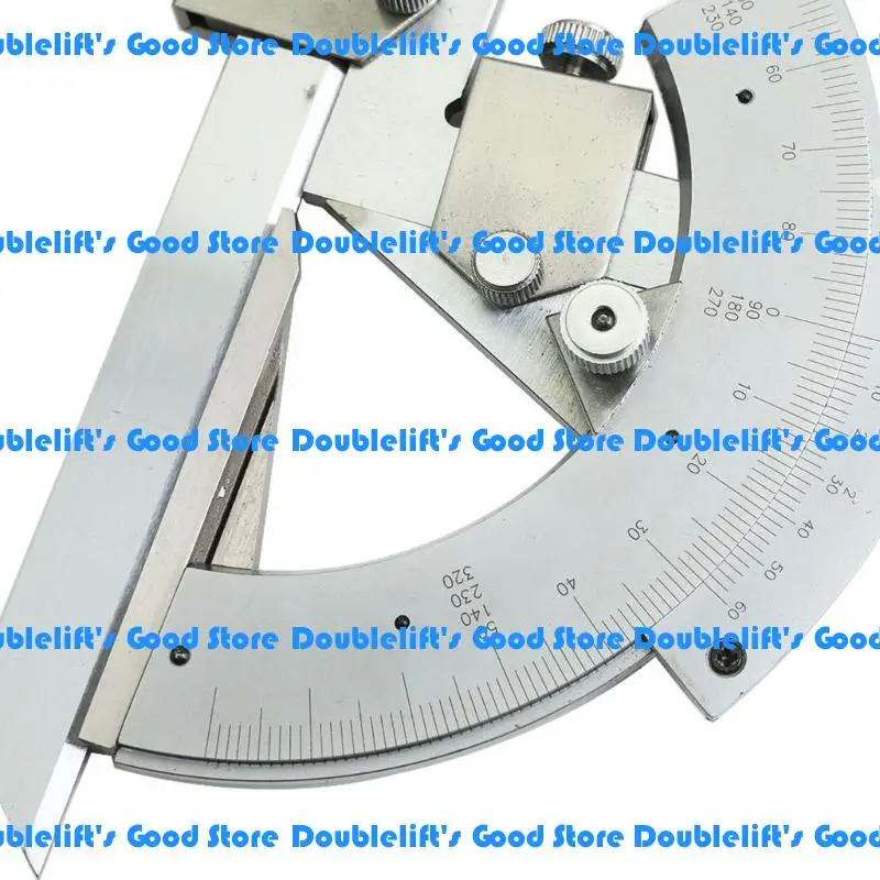 

R9uf vernier bevel транспортировщик 0-320 ° Углы измерения правителей Углы искатель