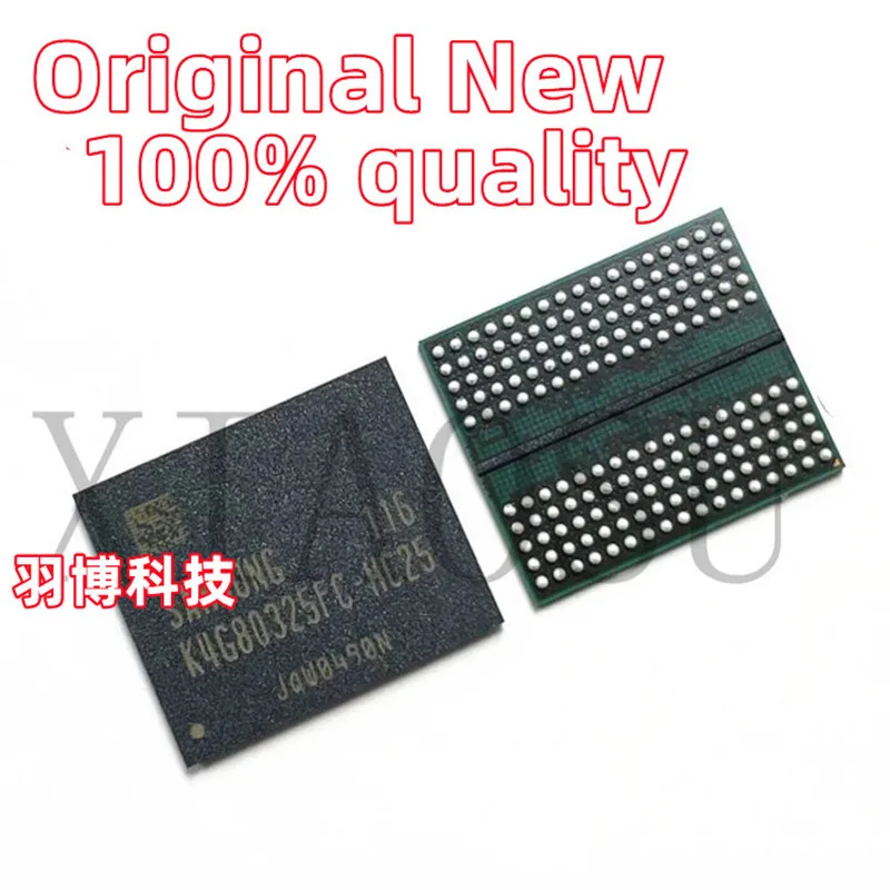 

(1piece)100% New K4G80325FC-HC25 K4G80325FB-HC22 K4G80325FB-HC03 K4G80325FB-HC25 K4G80325FB-HC28 H5GQ8H24MJR-R0C H5GQ8H24MJR-R4C