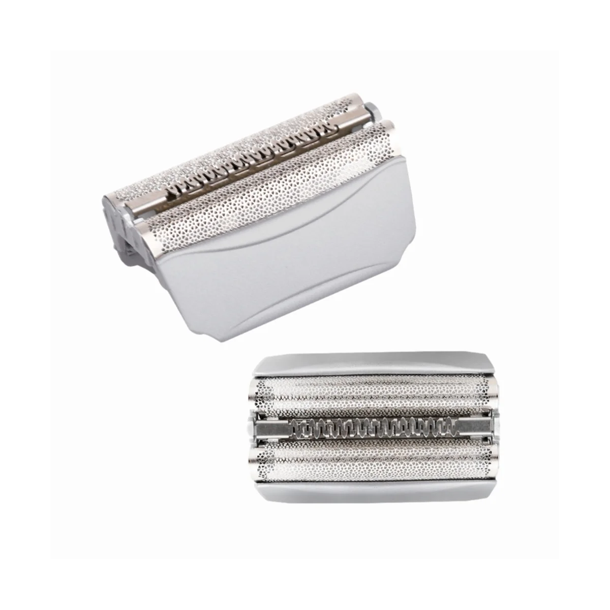 Cortador de papel de aluminio 51S, apto para Braun 8000 Series 360, activador completo ContourPro 5643, 5645, 8970, 8975, 8985, 8987, Plata