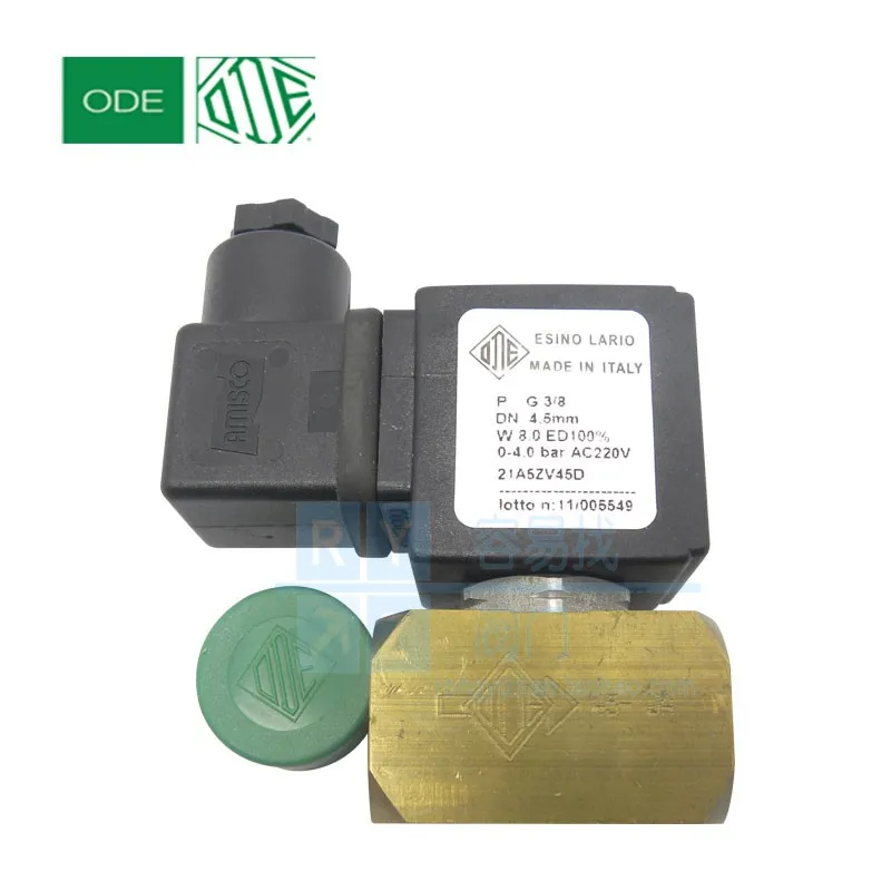 ODE solenoid valve 21A5ZV45D direct-acting diaphragm type normally open imported solenoid valve 3 minutes 4 minutes