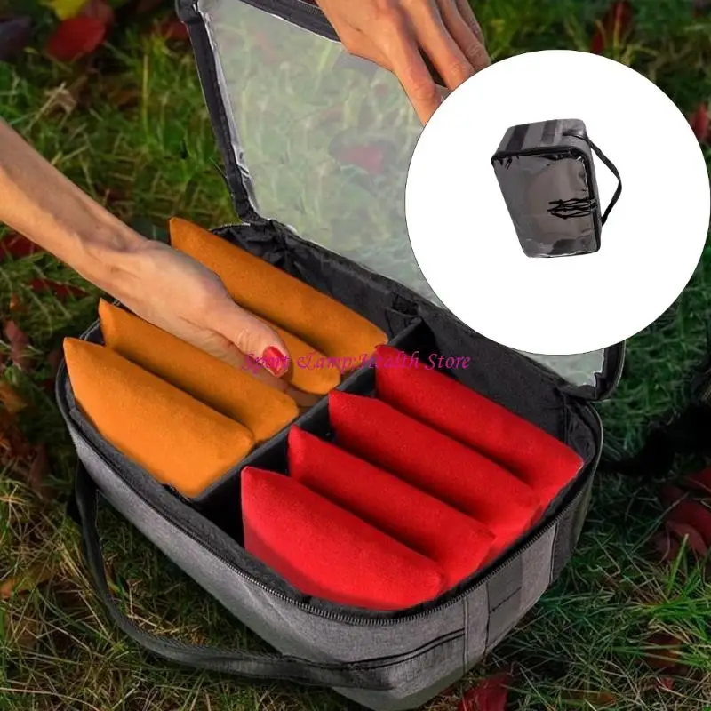  Corn Hole Bean Bag Corn Hole Bag Carry Case Corn Hole Bean Carrying Case for Man