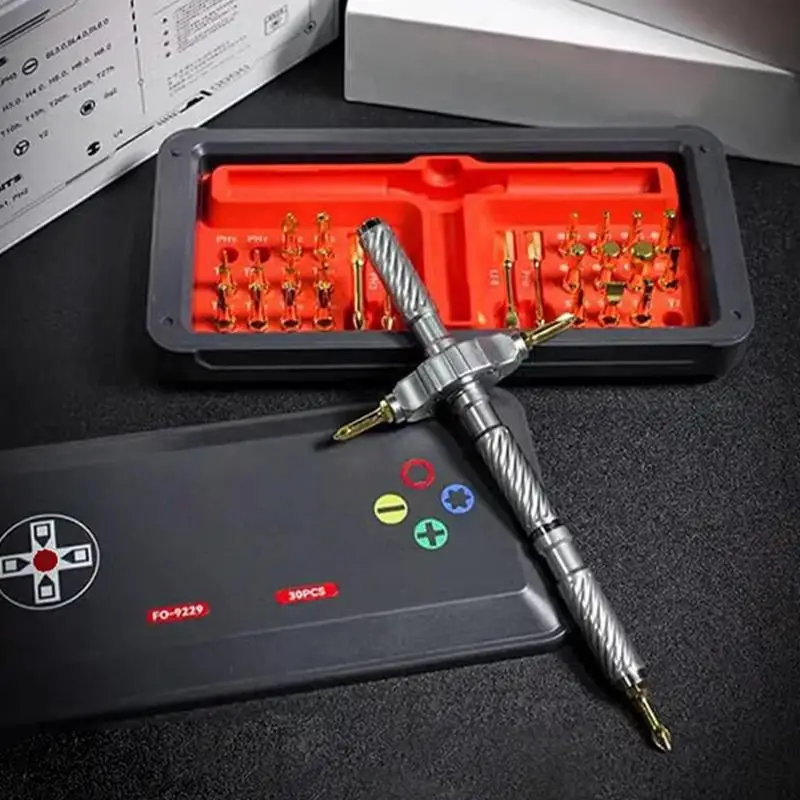 Imagem -02 - Ratcheting Screwdriver Bits Biela Conjunto de Chave de Fenda Retrátil Ferramentas Manuais de Chave de Fenda Ergonômico para Manutenção do Carro