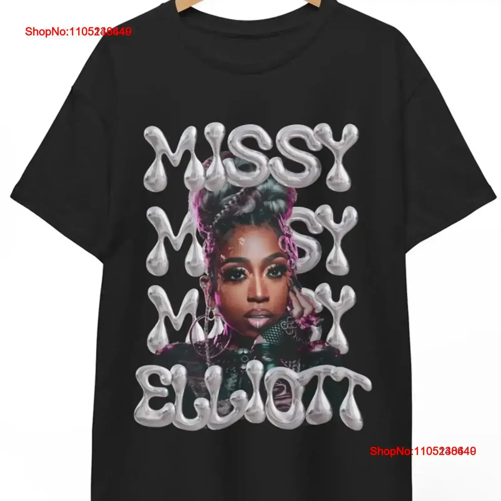 Missy Elliott T Shirt Merch For Fans S 5Xl vintage Washed Casual graphic Comfortable streetwear Slightly Soft fashion vintage