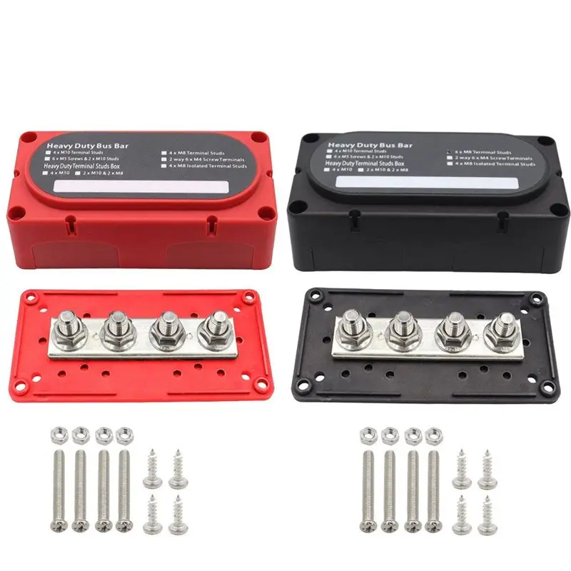 

Power Distribution Box 48V Distribution Block Battery Distribution Block M10 Manifold Box