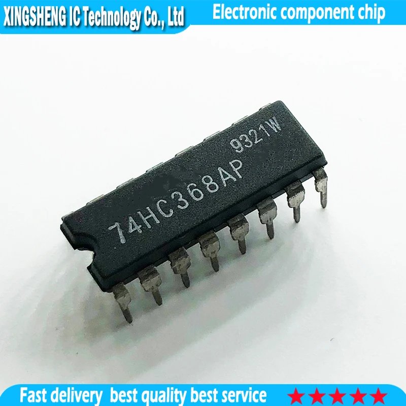 1PCS SN74HC368N 74HC368AP 74HC368 DIP-16  In Stock