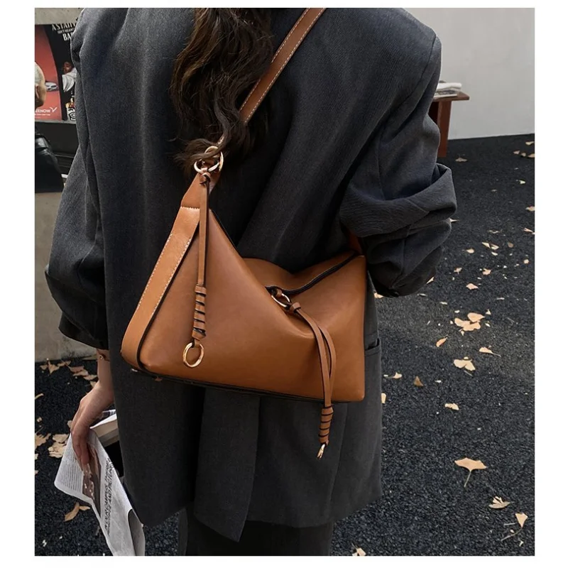 

Роскошная женская сумка из кожи с рисунком листьев, модная парижская винтажная пригородная сумка ​