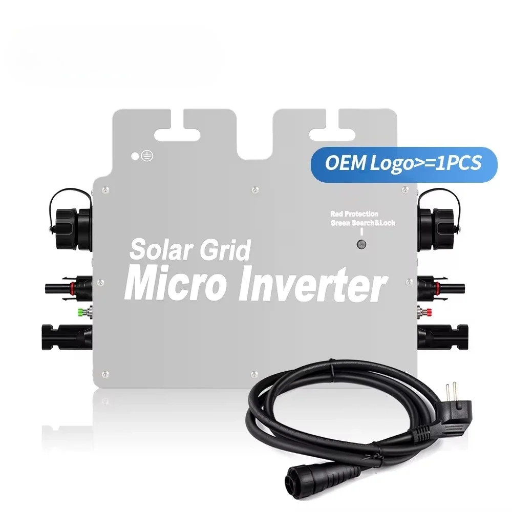 800W Three Phase Single Phase Grid Tie Micro Inverter MPPT WiFi IP65 Waterproof Solar System 91% Efficiency