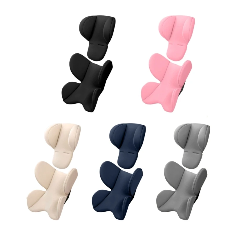Car Child Safety Cushion Basket Stroller Crib Mattress All-Season Universal Waist Protections Headrest Cushion Pad