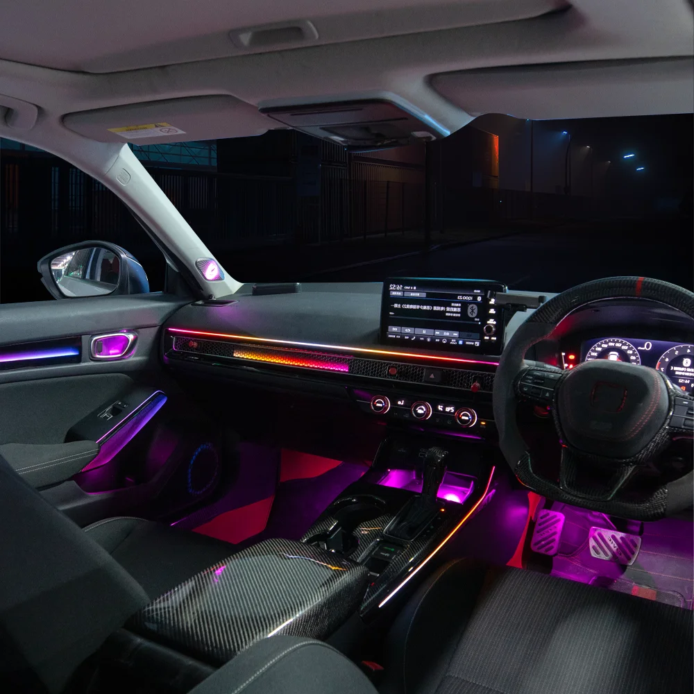 

For Honda Civic 2023 2025 NEW Symphony Car Ambient Light Lamps Exclusive Auto Interior Enhancement with Stylish Interior Appeal