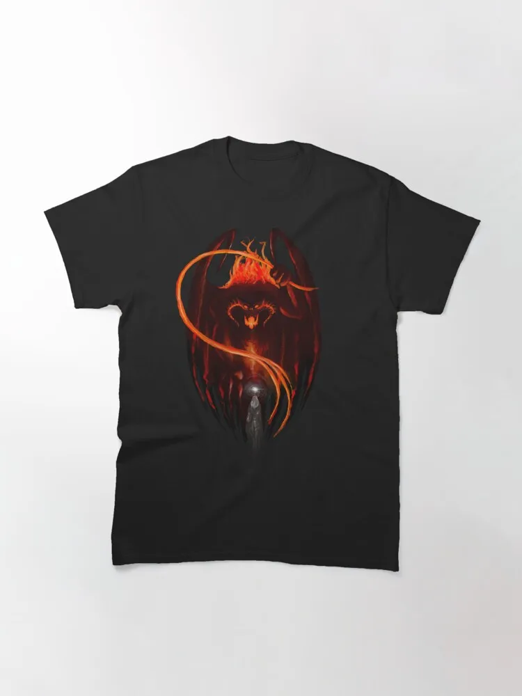 Balrog Classic T-Shirt Women And Men Short-Sleeve O-neck Cool Style 