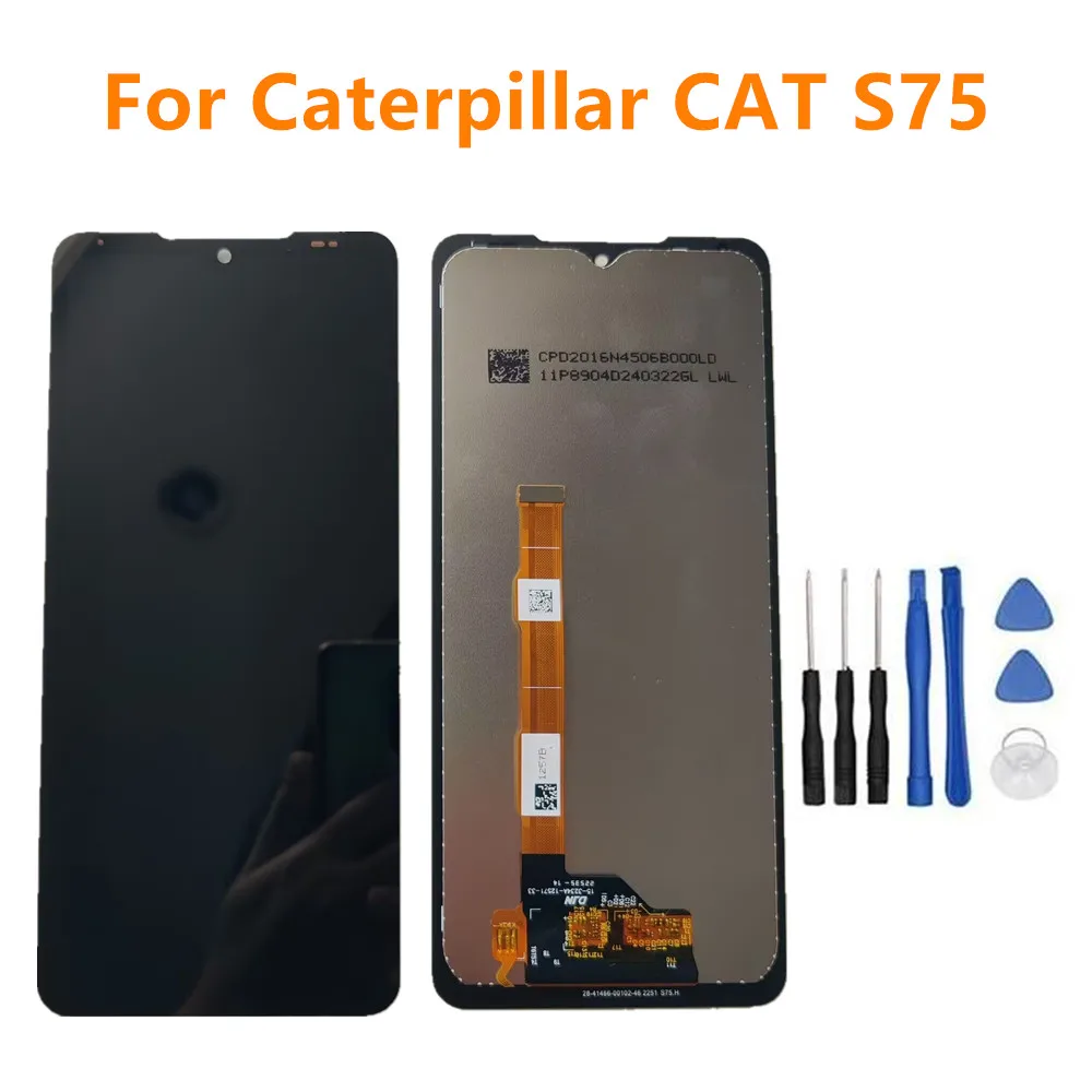 New For Caterpillar CAT S75 6.58'' Phone LCD Display Digitizer Assembly With Touch Screen Glass Repair Replacement Parts