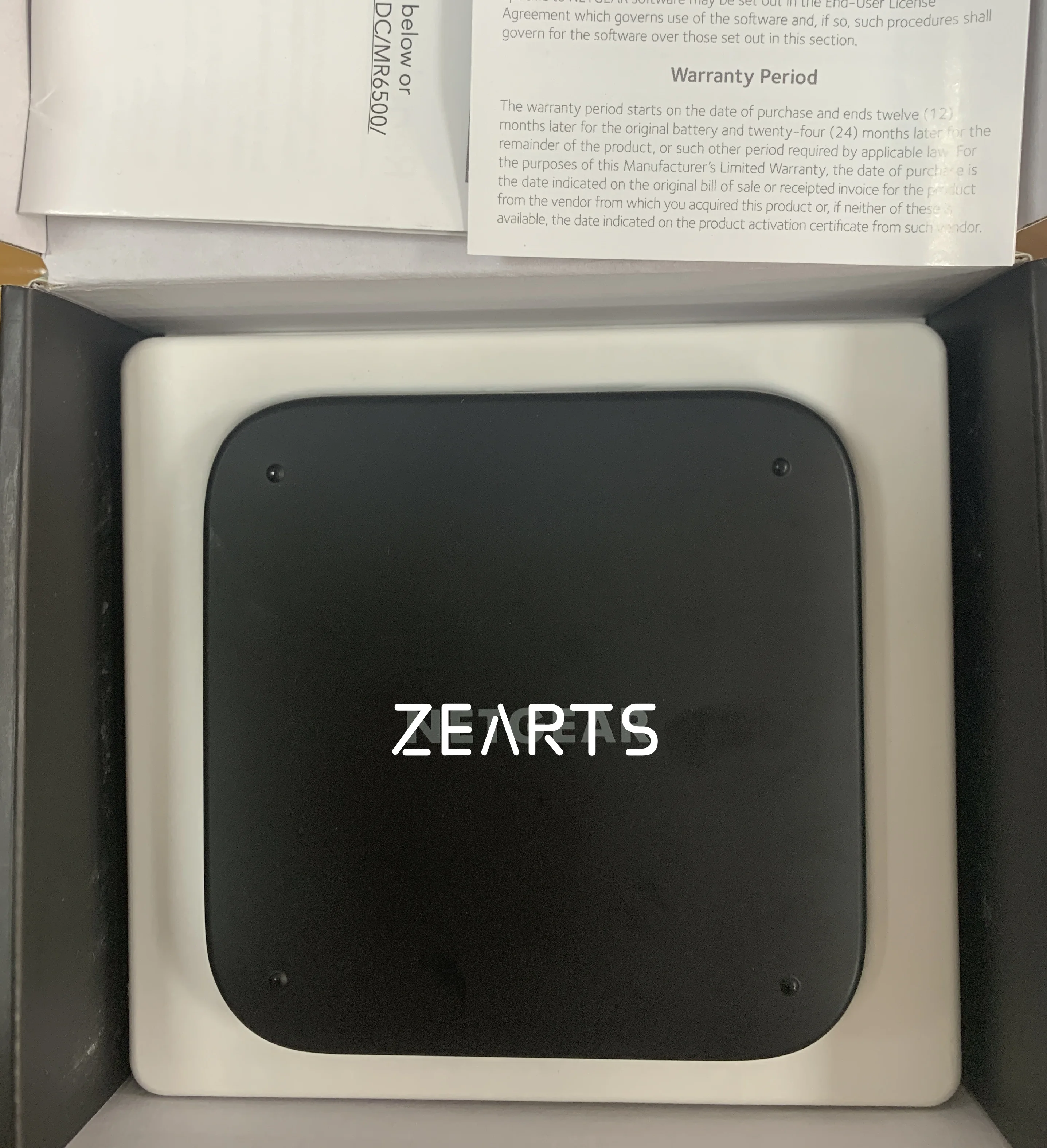 Imagem -03 - Zearts Gear-roteador Hotspot Móvel 5g Wifi Bandas 95 Novo sem Caixa Versão Austrália Netmr6110