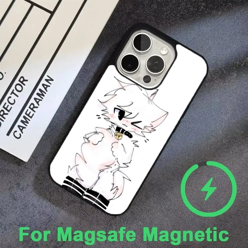 C-Cute  B-Boykissers Phone Case  For iPhone 16,15,14,13,12,11,Pro,Max,Plus,Mini, Magsafe,Magnetic Wireless Charging Case