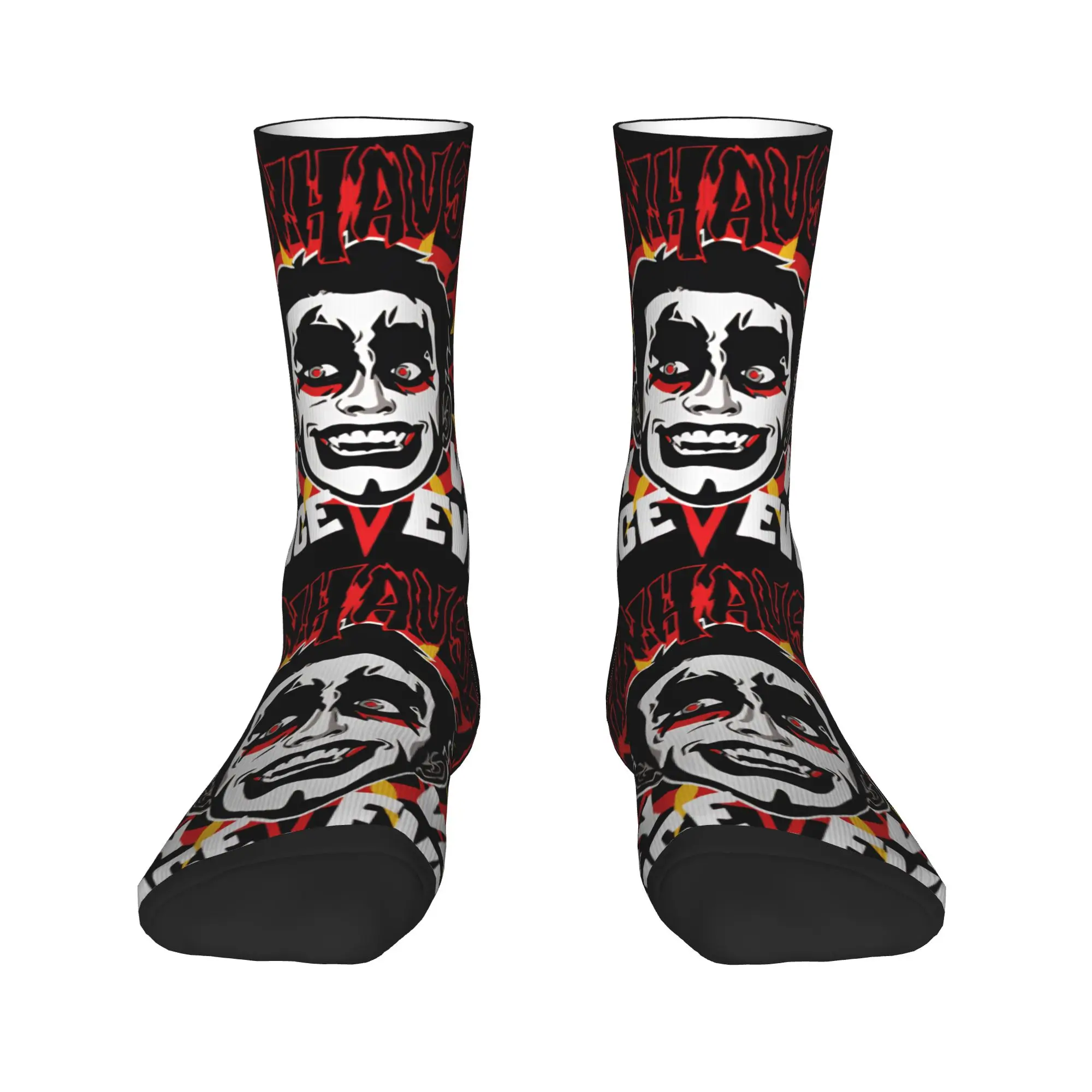 

Very Nice Very Evil Danhausen Wrestling Stockings Kawaii Socks Men Medium Soft Socks Autumn Outdoor Printed Anti Sweat Socks