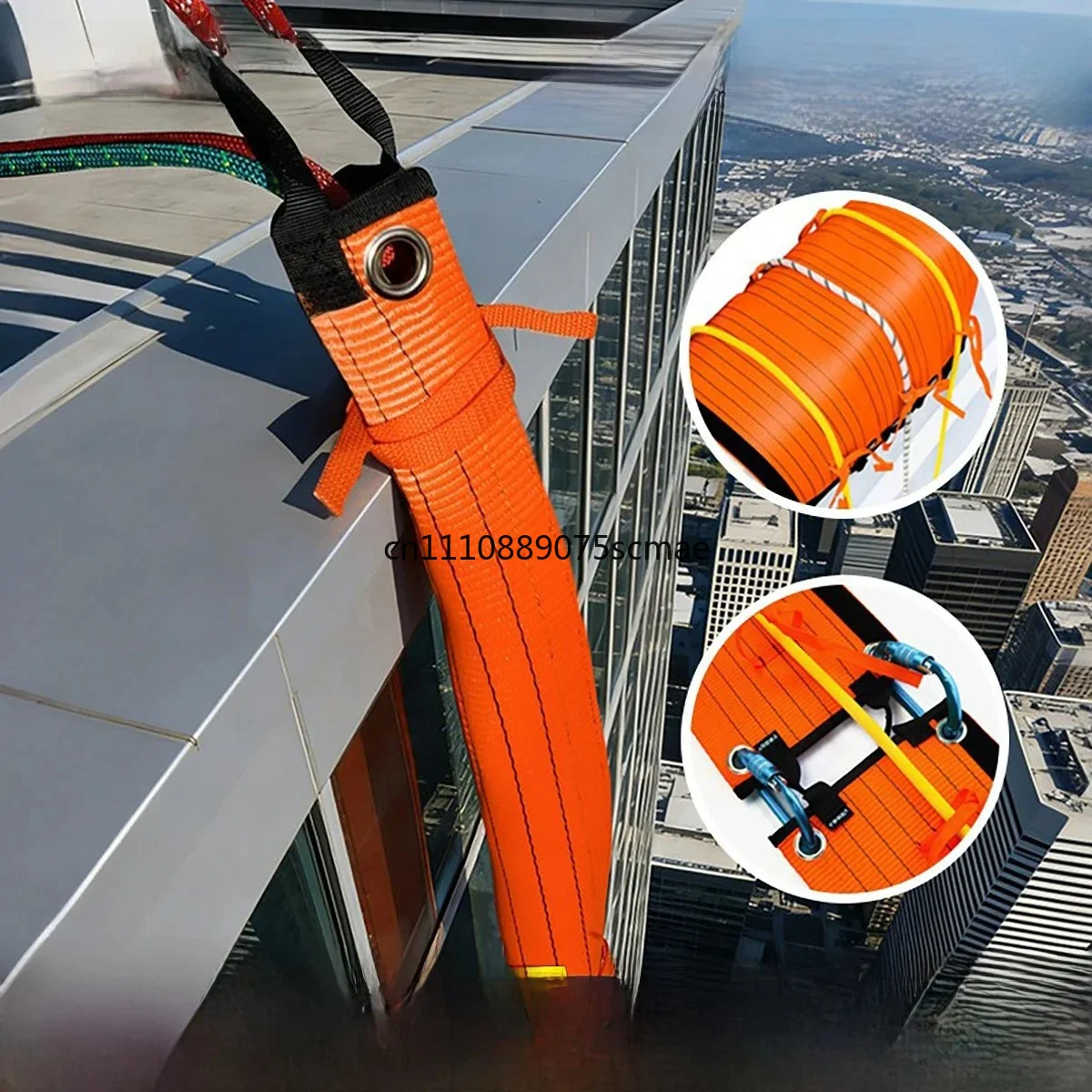 High-altitude Operation Cable Rope Protection Cover Magic Safety Rope Anti-wear Pad Outdoor Climbing Cam