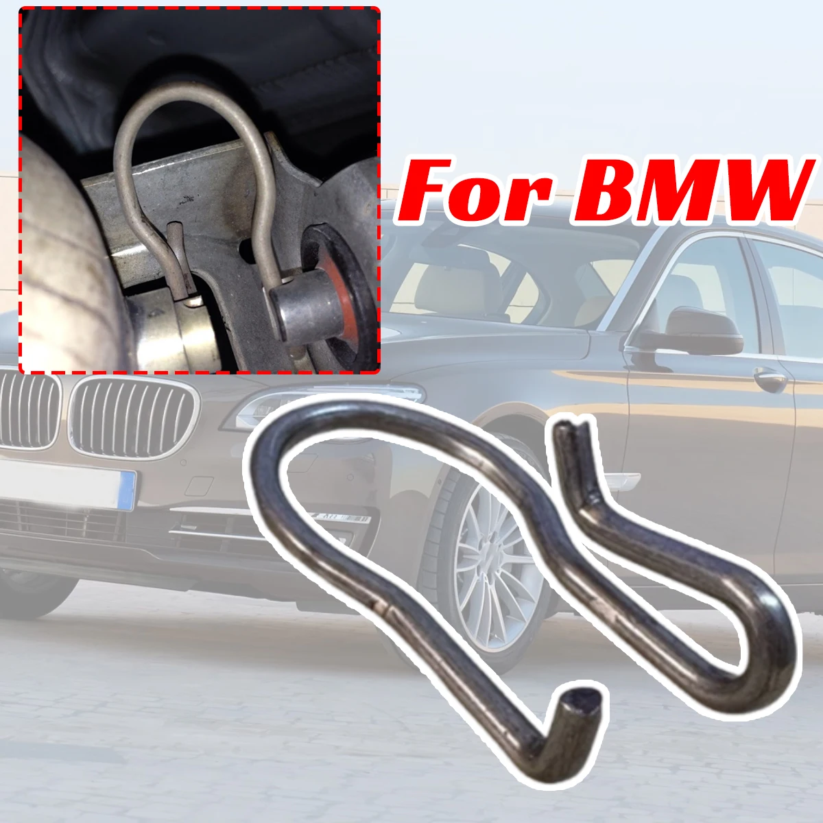

Electronic Exhaust Actuator Flap Valve Spring for BMW 1 2 3 4 5 6 7 328i I8 SERIES I12/I15 G20 Retainer Ring Rear Mount Clips